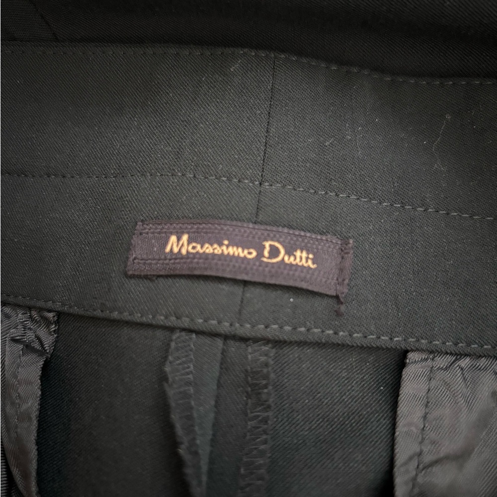 Massimo DUTTI Forest Green Carrot Fit Trousers Size 10 - Picture 17 of 17